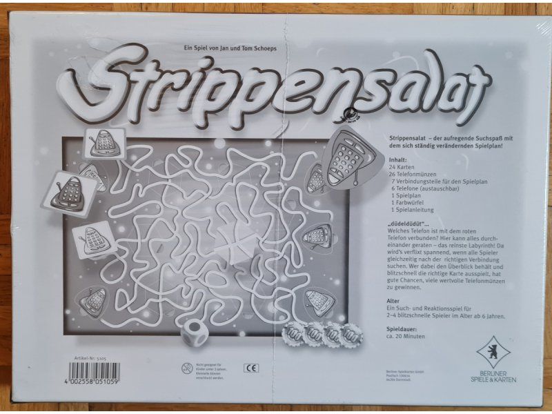 Spiele: Brettspiel "Strippensalat", Version 2001 – Neu und originalverpackt aus Zürich von Desmond01 1