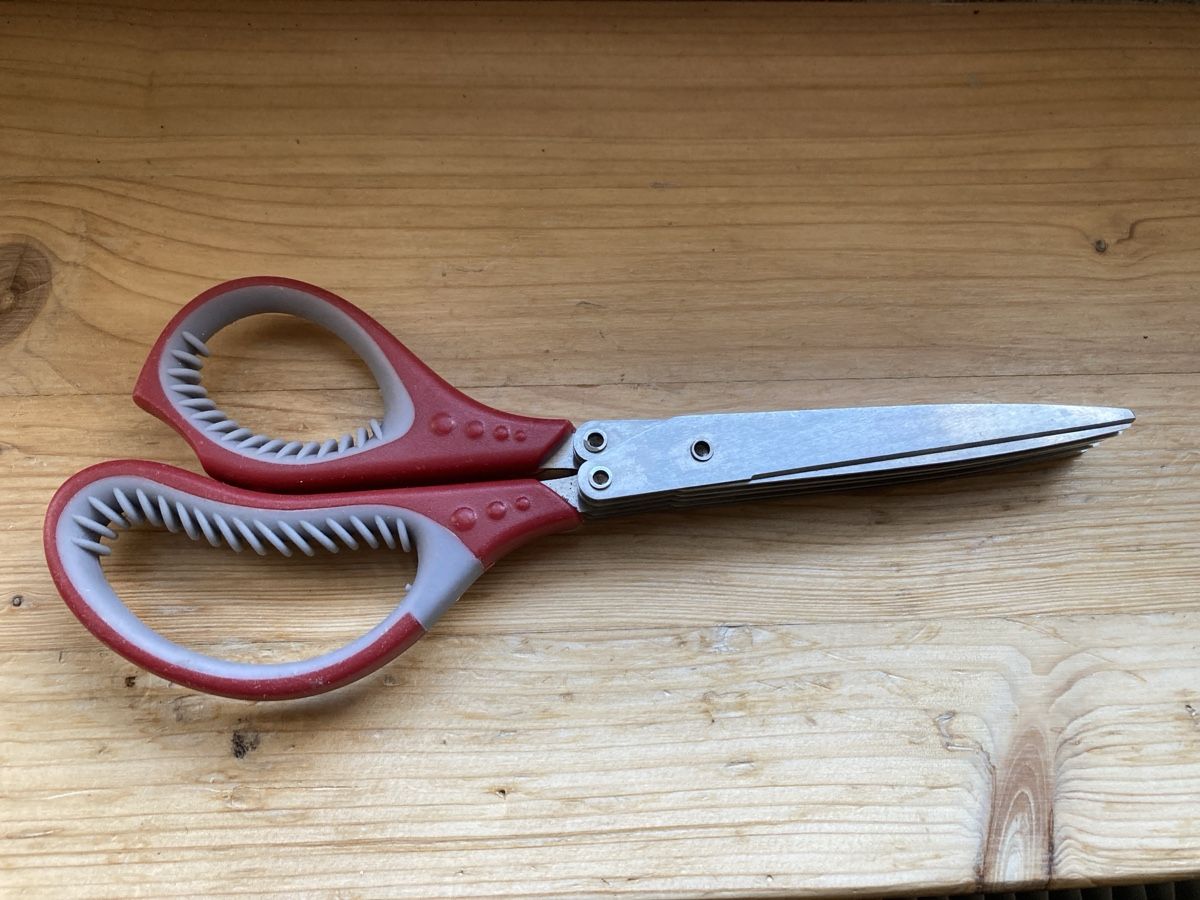 Elettrodomestici da cucina: Kräuterschere Granat – Usato da Chevenez venduto da Electro-Rick 1