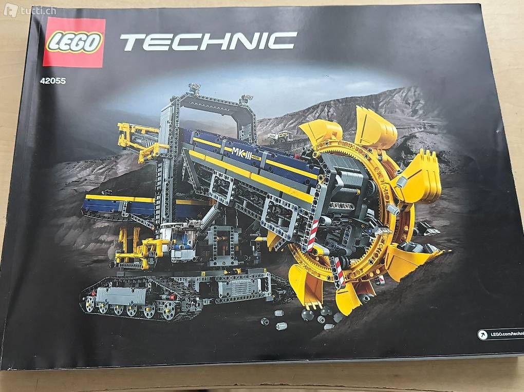 Technics Kit di costruzioni: LEGO Schaufelradbagger 42055 – Usato da Alberswil venduto da Bvb