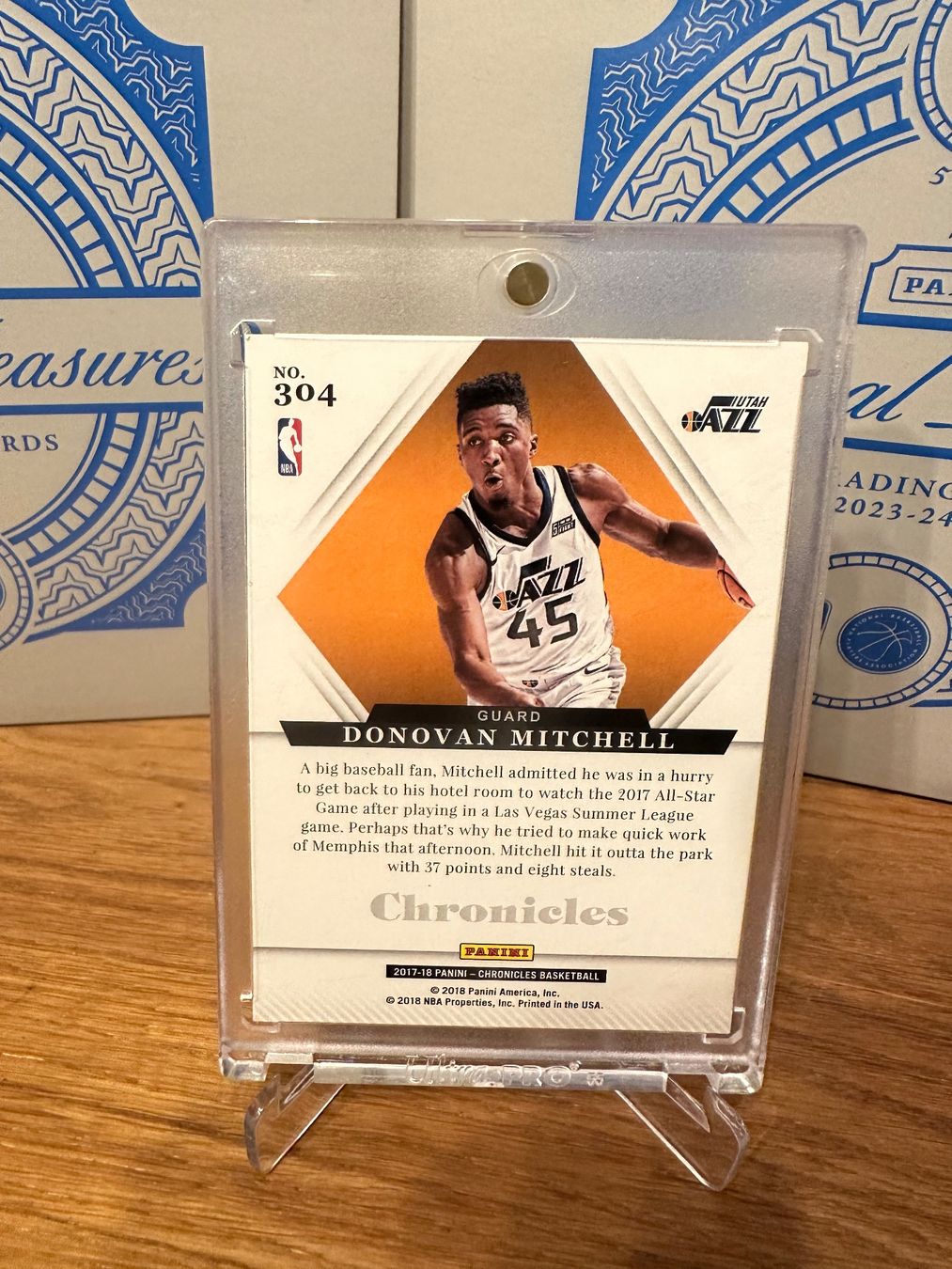 Nba Carte collezionabili: Carte Donovan Mitchell Panini Chronicle  RC / 249 – Usato da Vullierens venduto da Gaara04 1
