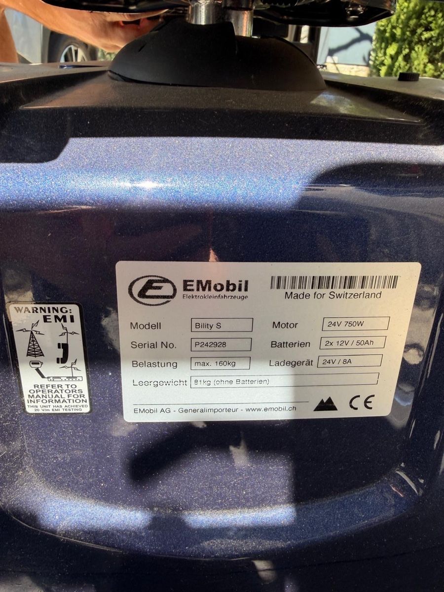 Veicoli elettrici: Elektromobil Bility S – Usato da Diessenhofen venduto da tho_l5xg 1