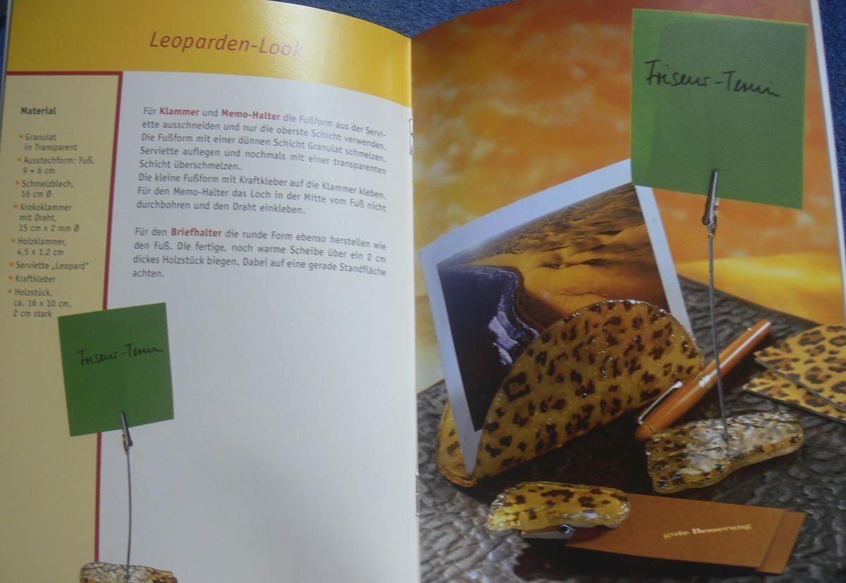 Libri: * Deko-Ideen mit Schmelzgranulat / 2004 Topp – Usato da Muttenz venduto da Negnuja 3