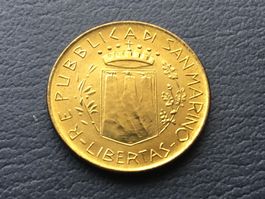 Sehr schöne 200 Lire San Marino 1981 Unzirkuliert