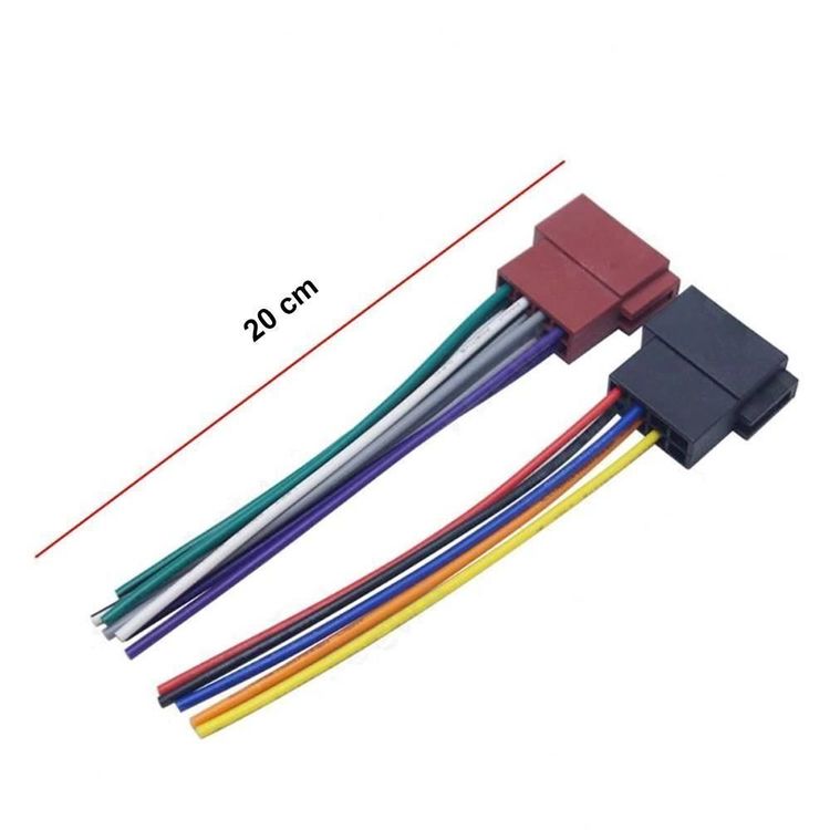 ISO Autoradio Stromkabel Weiblich Autoradio 1 DIN 2 DIN (Neu und ...