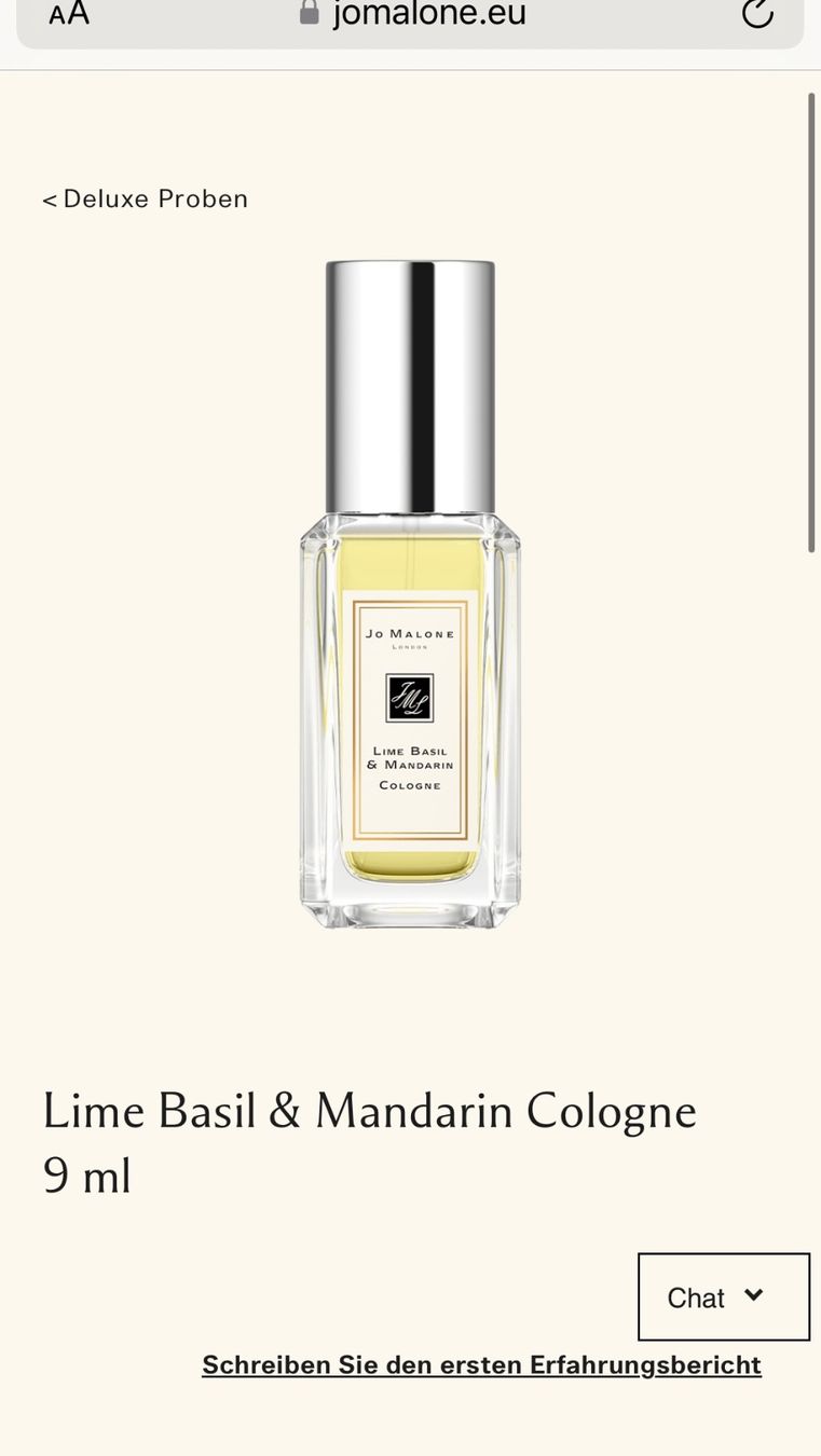 Jo Malone Profumi & Eau de Toilette: Jo Malone Lime Basil & Mandarin Cologne 9ml..Voll – Nuovo (secondo la descrizione) da Zürich venduto da deruja 2