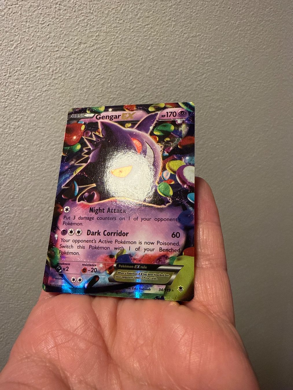 Cartoline: Pokemon Gengar EX – Usato da Frauenfeld venduto da Poke_Toniii 1