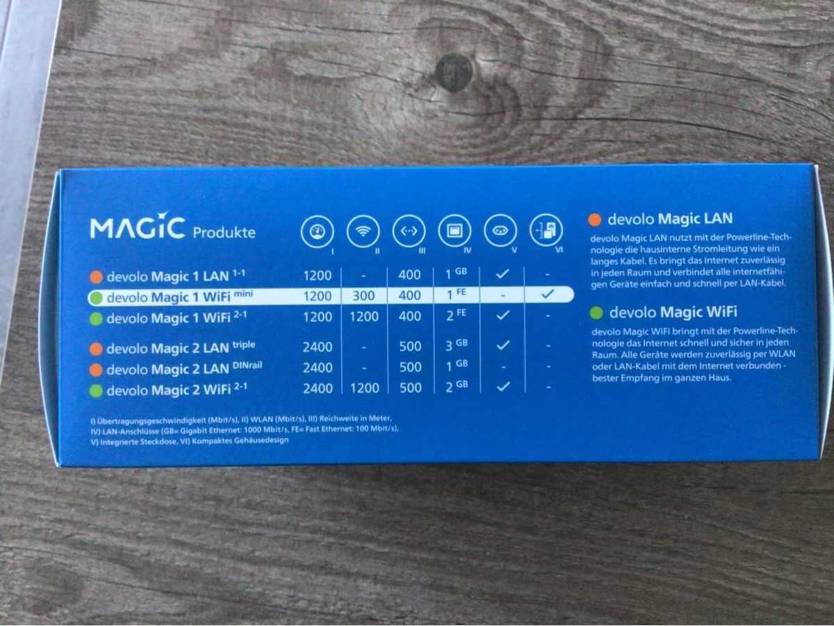Devolo Laufwerke & Adapter: Devolo Magic 1 WiFi mini Starter Kit Powerline Adapter – Gebraucht aus Reiden von Snad1 2