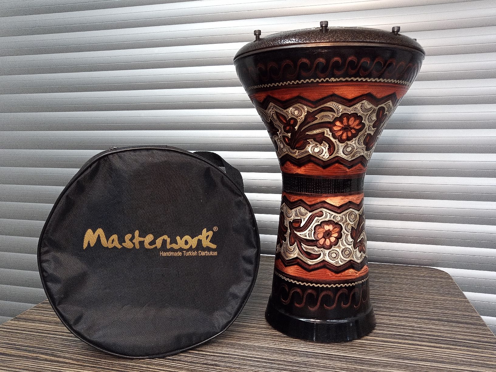 Strumenti musicali: Handgemachte Darbuka ohne Trommelfell – Difettoso da Reiden venduto da Zofi-Brocki