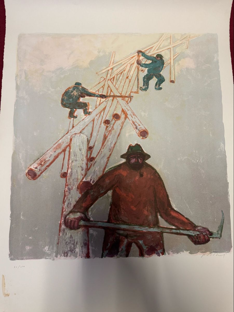 Grafica & Litografie: Lithos Hand signiert Bild  – Usato da Schlieren venduto da Freundlich02 2