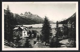 Silvaplana, Hotel-Pension Waldheim mit B