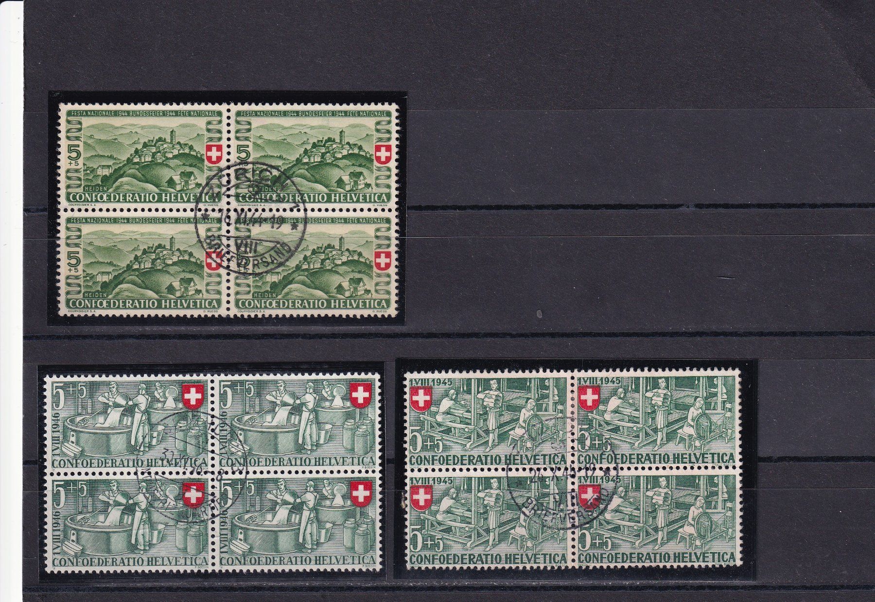 Alle Briefmarken: Bundesfeiermarken – Gebraucht aus Birsfelden von chr_yq2g
