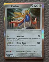 Pokemon Karte Zacian - Sword & Shield - Selten!