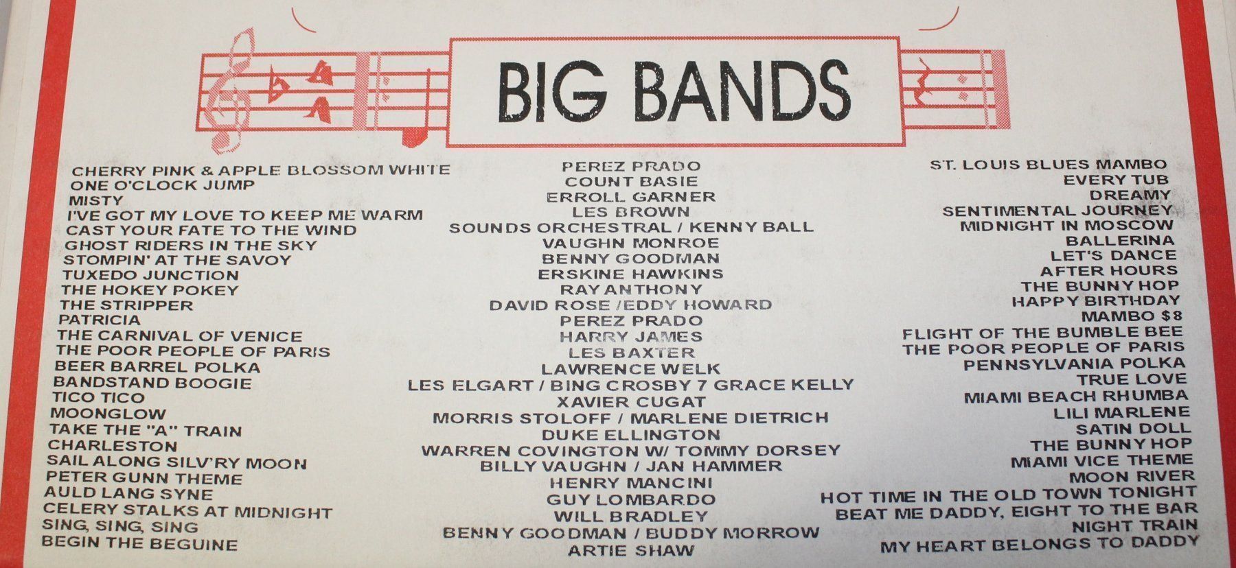 Musiktruhen: Single Set "BIG BANDS" USA neu – Neu (gemäss Beschreibung) aus Lüchingen von Aw67 2