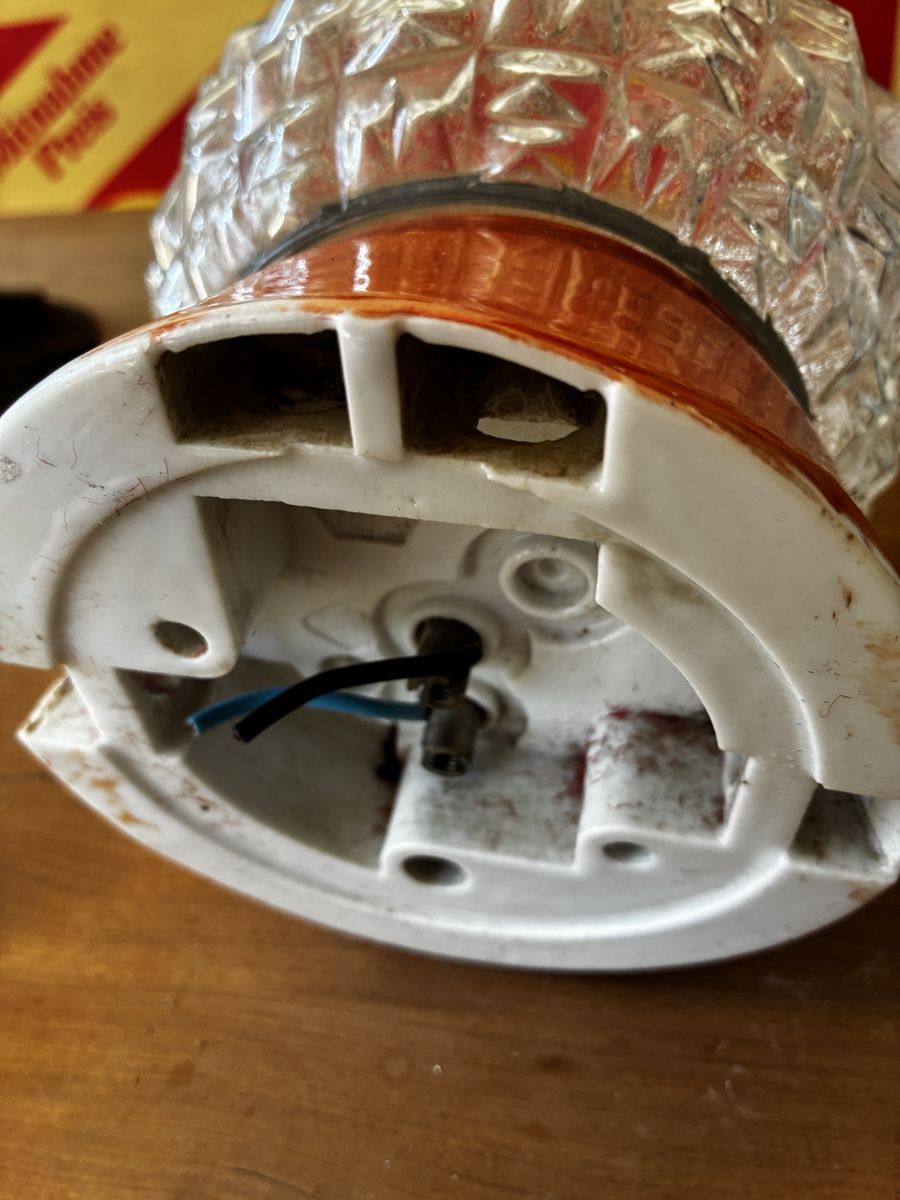Lustres & lampes de plafonds: Deckenlampe 70er – D'occasion à Lengnau BE par Warmbrodt 1