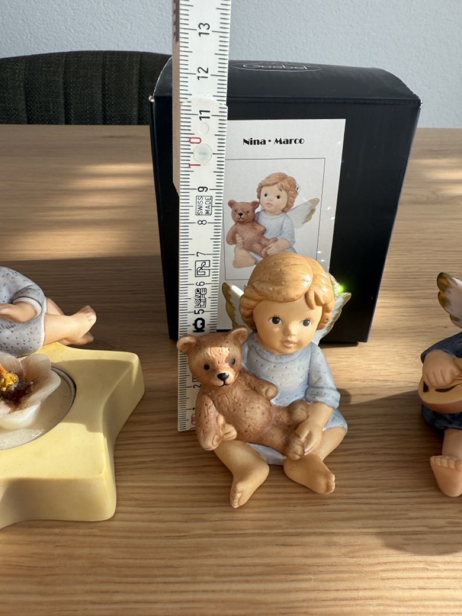 Statuette: Goebel Nina und Marco Engel mit Teddy – Usato da Sarmenstorf venduto da Nathaliie_21 1