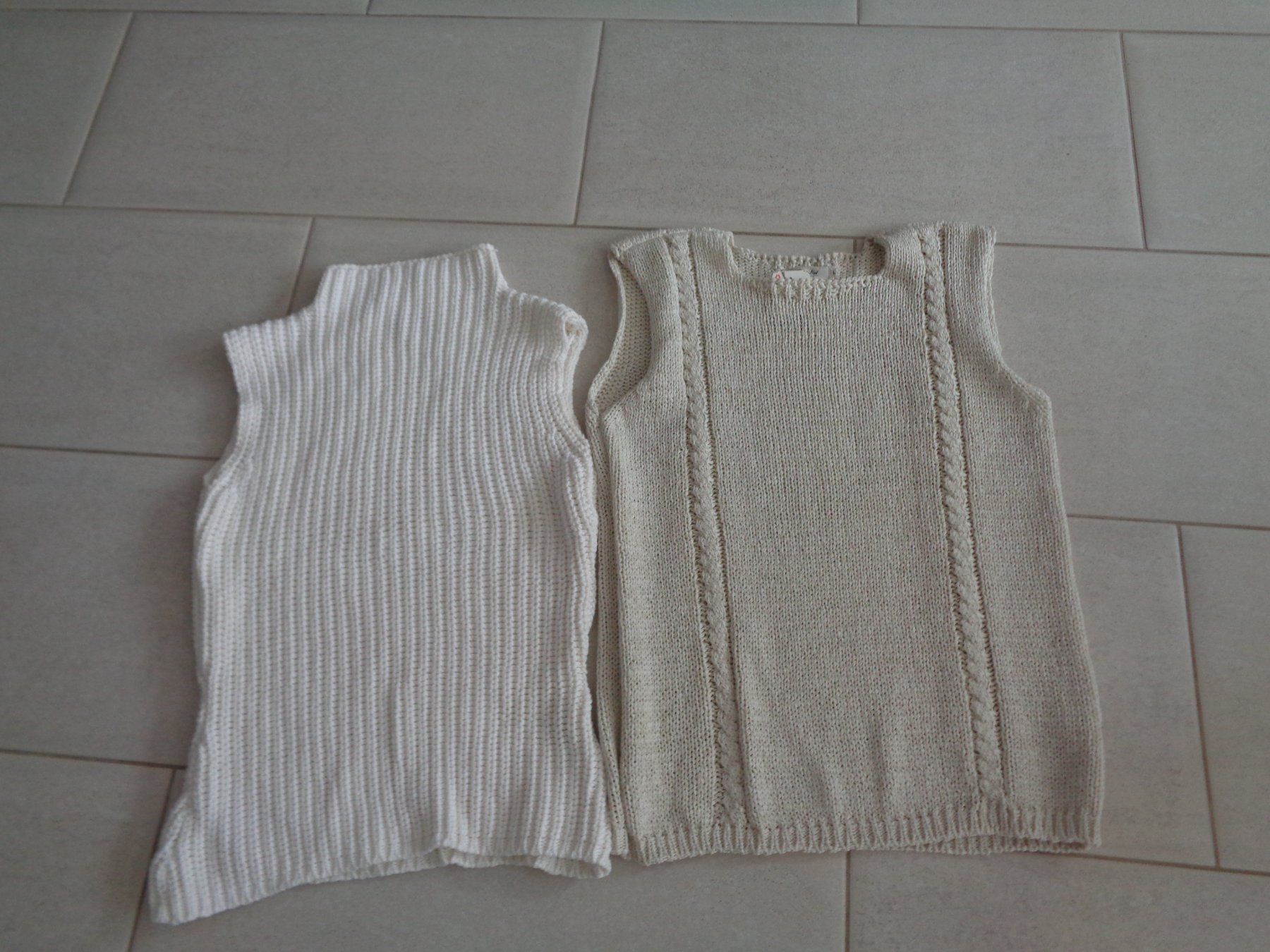 Kleiderpakete: 2 x STRICK PULLOVER GR.L – Gebraucht aus Rotkreuz von Samballi