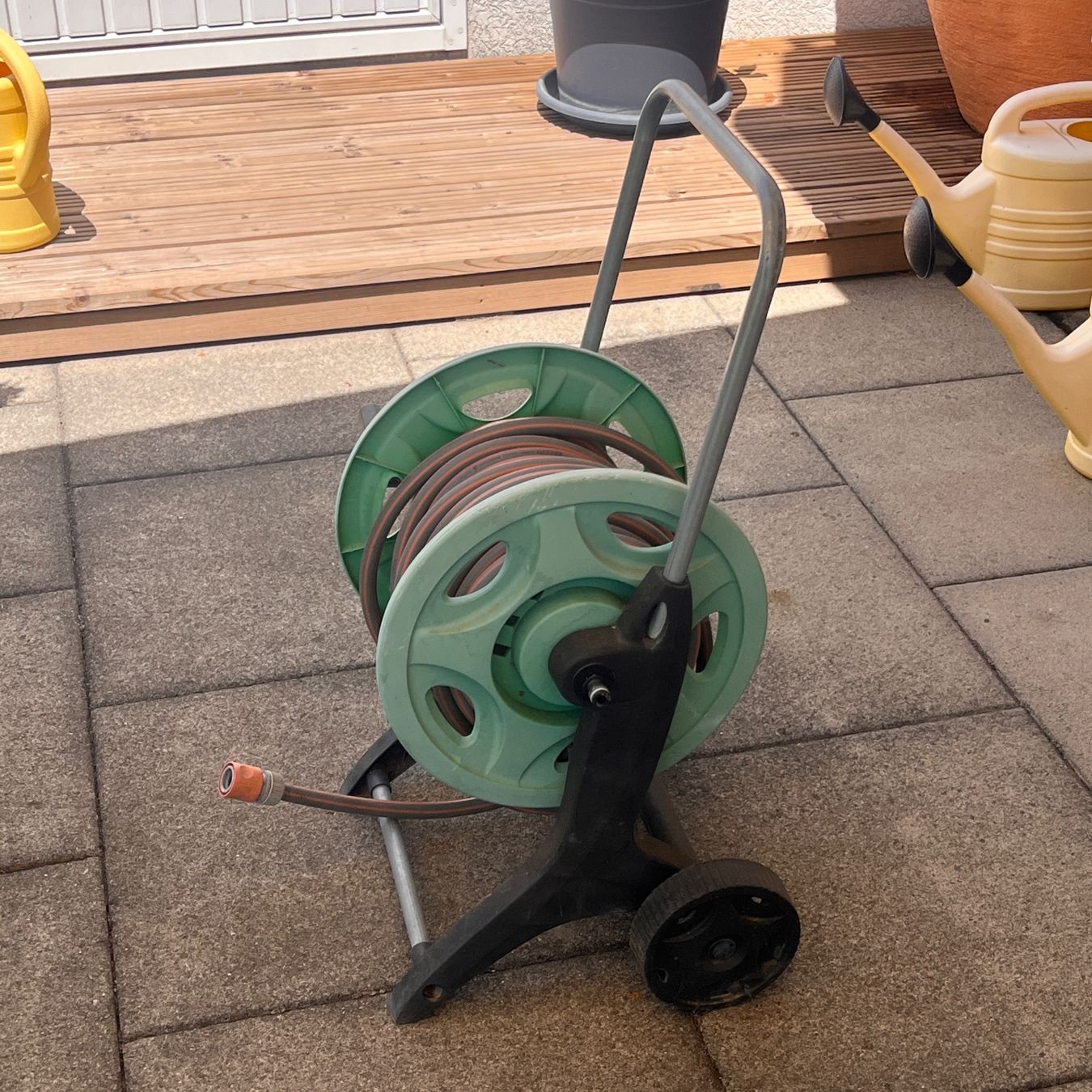Valigie & Borse: Gartenschlauch mit Wagen gebraucht – Usato da Remigen venduto da Narake 1