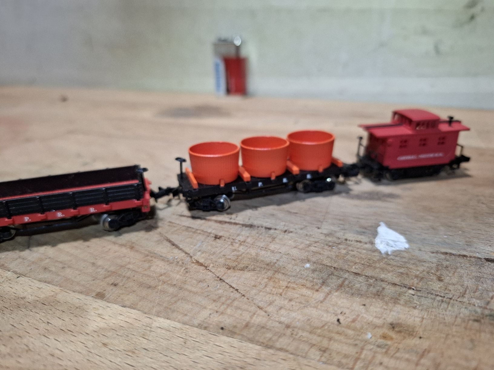 Modellini di ferrovie: Spur N Dampf-Güterzug Centra Pacific – Usato da Flaach venduto da maniv6 2