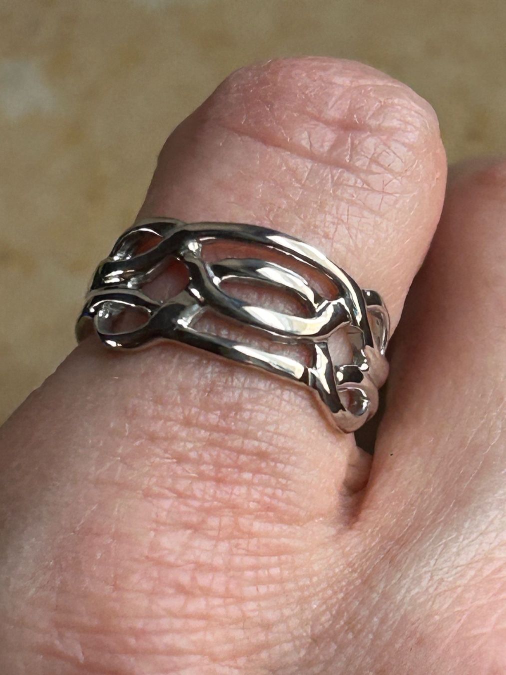 Ringe: keltik Silberring Mega (Grösse 50/52/56) – Gebraucht aus Basel von bellespirit