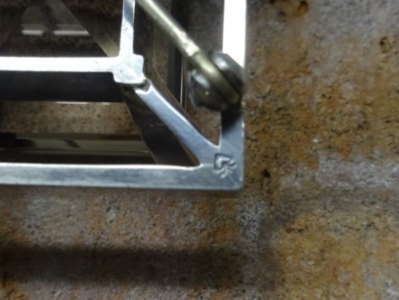 Spille & Fermagli: Brosche Rauchquarz  Carré – Usato da Esslingen venduto da FetteSchnecke 6