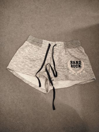 Hard Rock Sporthose Shorts Gr. S grau meliert bequem