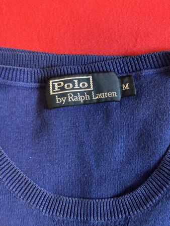 Maglione Polo Ralph Lauren blu royal, taglia M - affare!