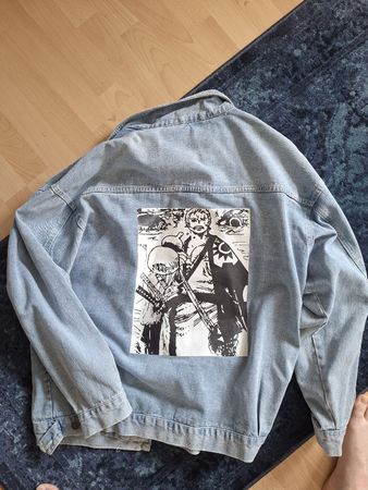 Jeans Jacke mit Zorro Motiv