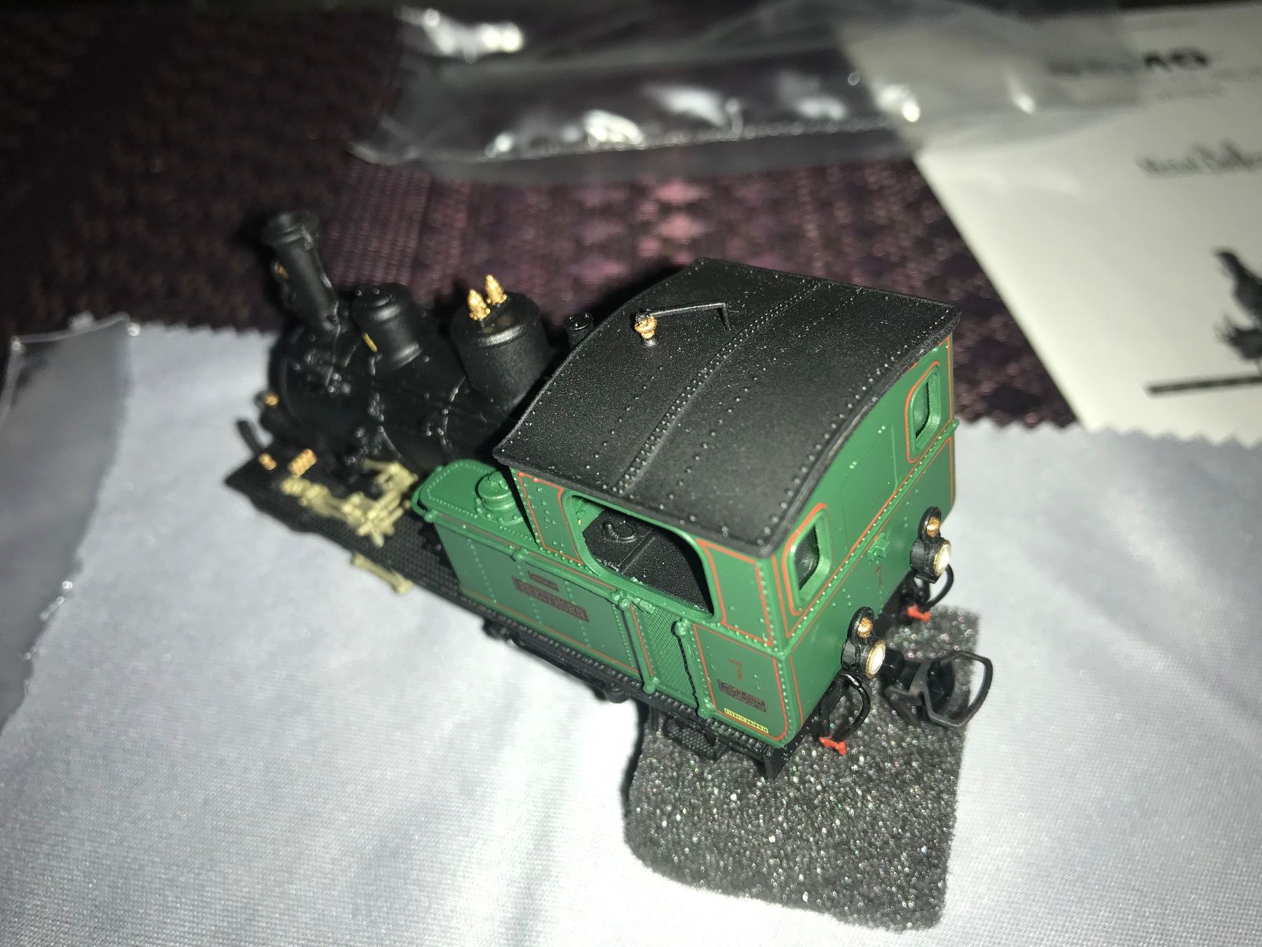 Bemo Modellini di ferrovie: Bemo Metal Collection, BVZ,  Dampflok, neuwertig, – Nuovo e nell'imballaggio originale da Glis venduto da 1Hector1 5
