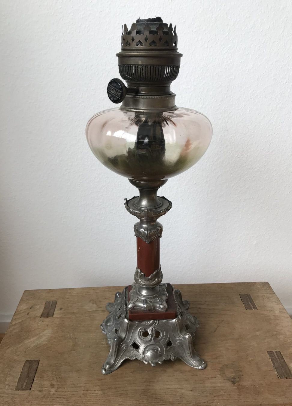 Lampade: ANTIKE ÖLLAMPE um 1890 – Usato da Luzern venduto da Immergern