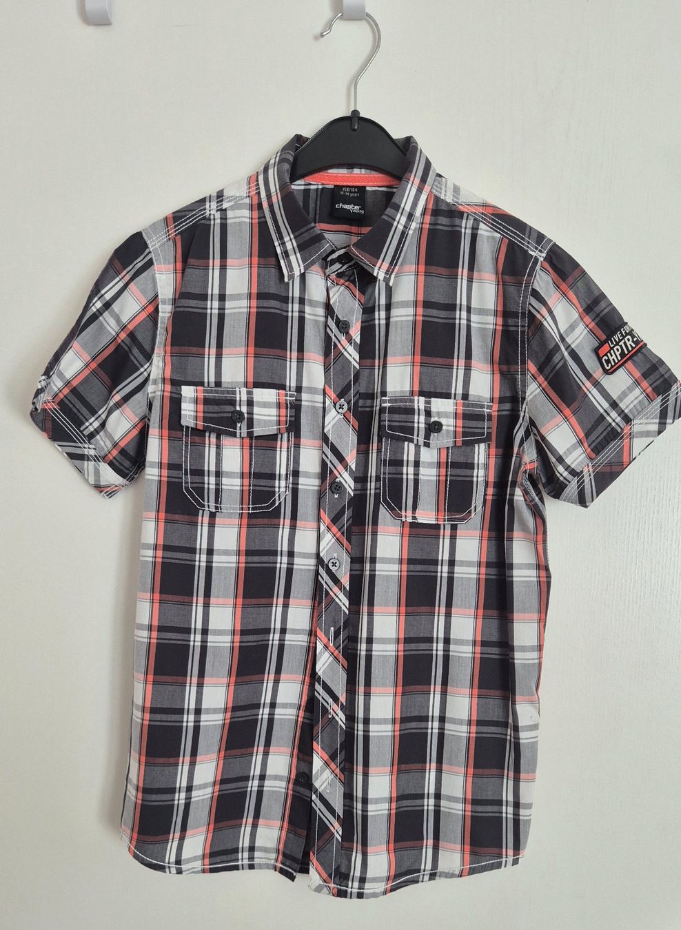 Camicie, T-shirt & Polo: kariertes Sommerhemd, Gr. 158/164 – Usato da Volketswil venduto da Dokinka 2