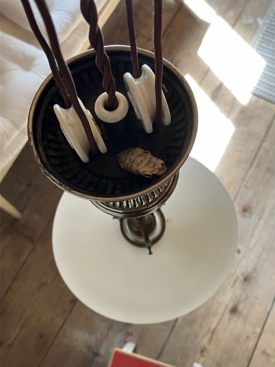 Lampade: Zuglampe höhenverstellbar, Textilkabel – Usato da Neftenbach venduto da 889095 9