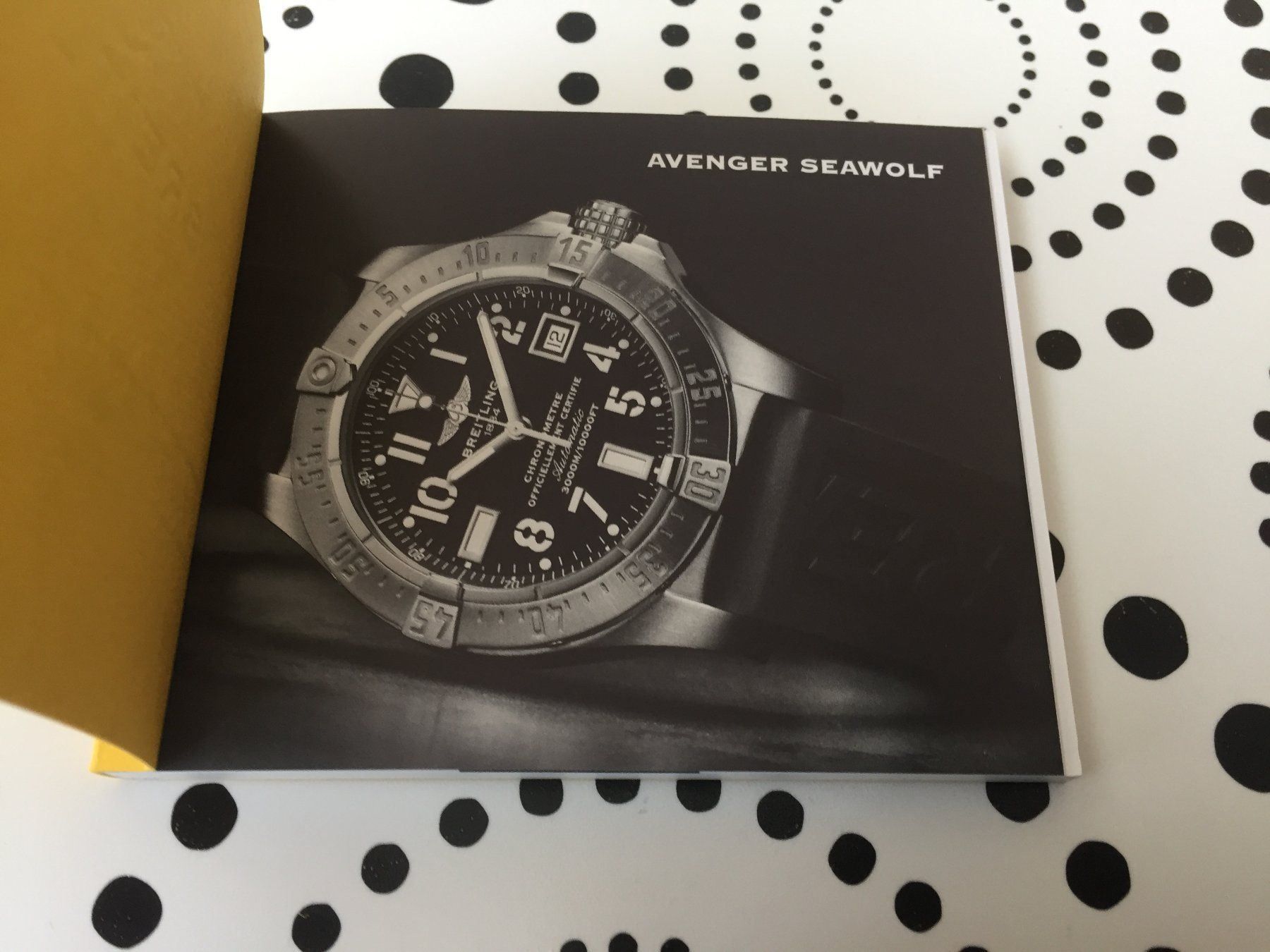 Breitling Documenti: BREITLING ORIGINAL - AVENGER OPERATING INSTRUCTIONS - NEW ! – Nuovo (secondo la descrizione) da Epalinges venduto da dream-watch 1