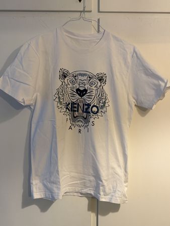 Kenzo T-shirt bianca con stampa tigre - Taglia M - Estate!