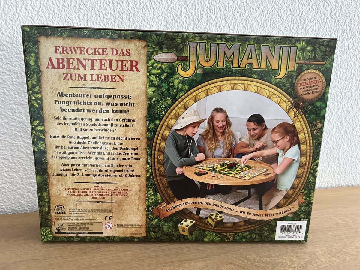 Spiele: Jumanji Brettspiel – Neu (gemäss Beschreibung) aus Naters von Gemschhtte 2
