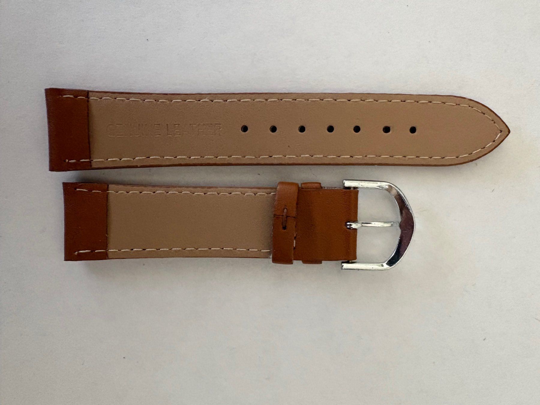 Bracciali & Braccialetti: Neu leder uhrarmband 20mm – Nuovo (secondo la descrizione) da Winterthur venduto da UncleMikha-el 2
