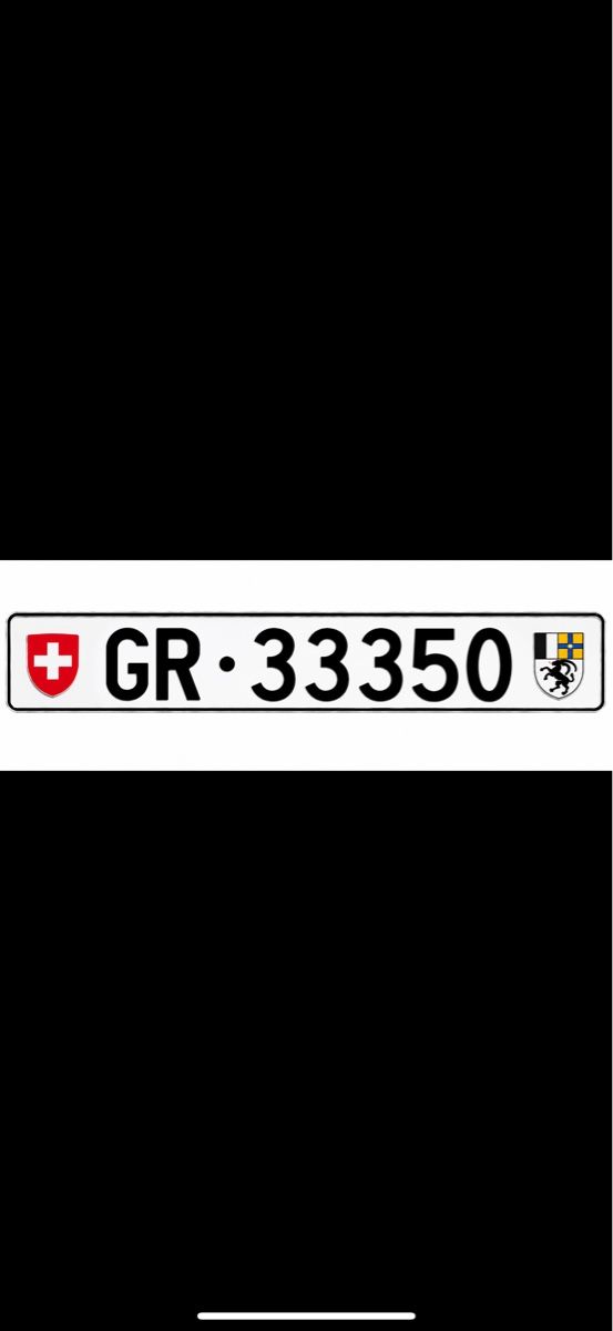 Ecriteaux: GR Autonummer GR 33350 – D'occasion à Domat/Ems par leo_nc9q