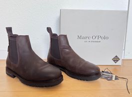 Marc O‘Polo Herren Chelsea-Boots, Gore-Tex, braun, Gr. 43