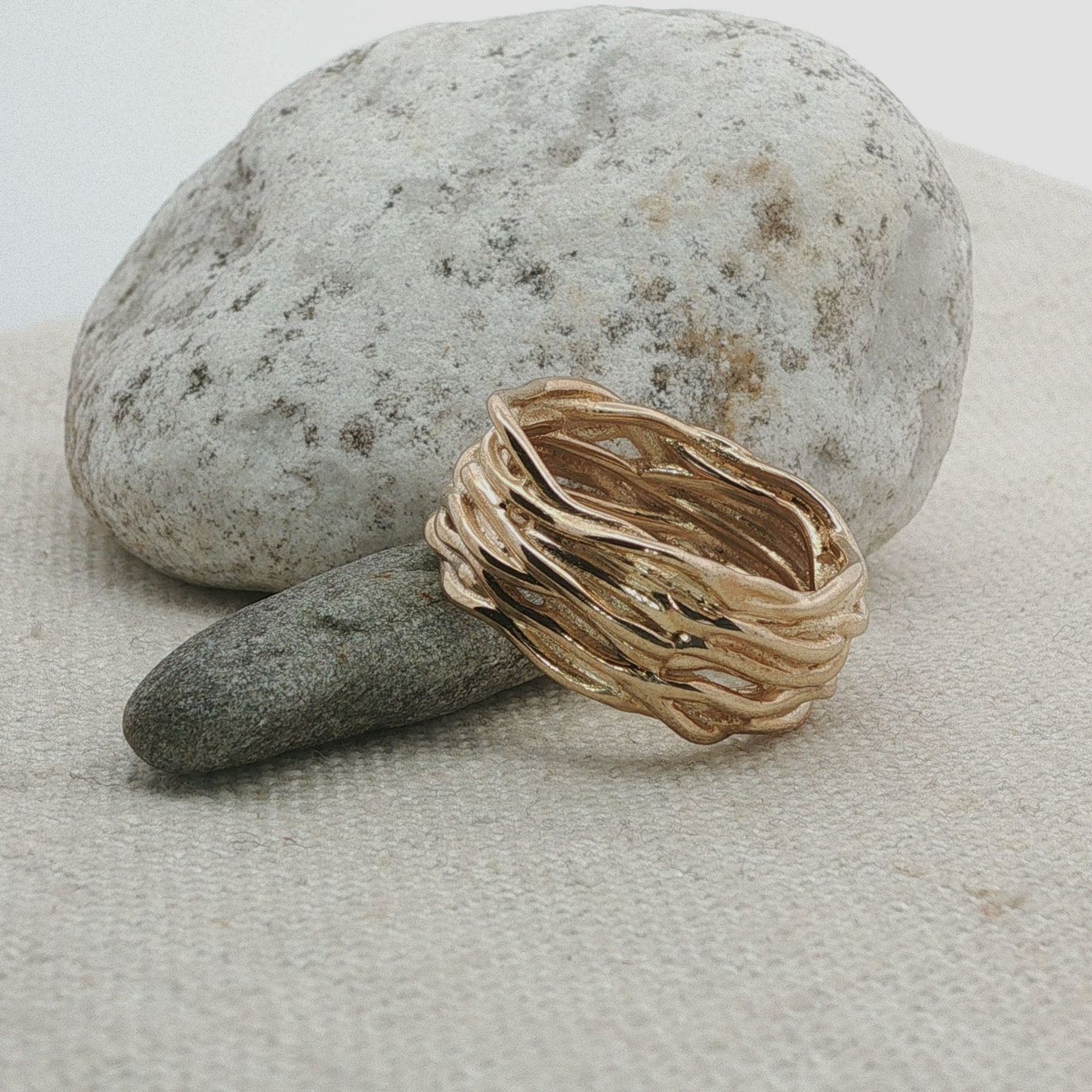 Olga Ribler Anelli: Spaghetti Silber Ring 925 Grösse 56 – Nuovo (secondo la descrizione) da Luzern venduto da Schmuckoutlet 2