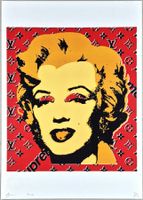Death NYC Ltd Pop Art Druck " Vuitton Supreme Warhol Monroe