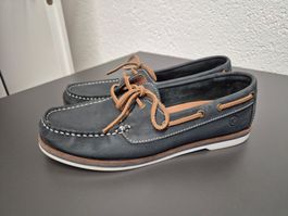 Tamaris Bootsschuh/Mokassin in navy blue (Grösse 39)