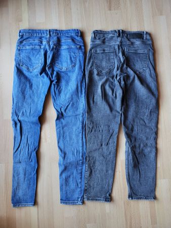 2er Set Damen Jeans, Gr. 36/XS, MNG&PIECES