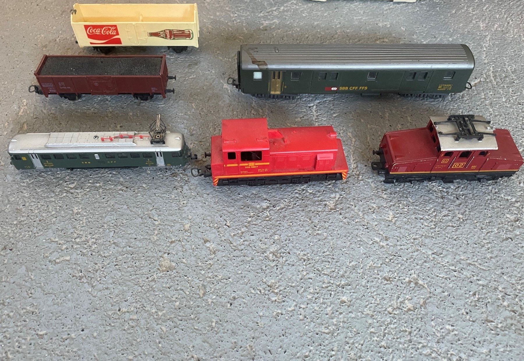 Trains électriques: Modelleisenbahn-Sammlung – Défectueux à Buchs ZH par Gladiatore 4