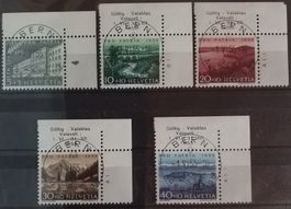 4220) B71-75, Pro  Patria Satz ET Vollstempel Kt. 75.-++