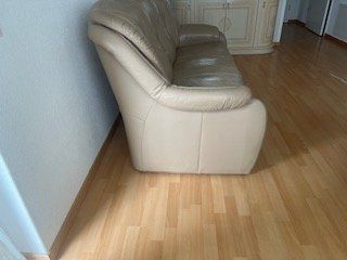 Sofas: 3er Sofa Leder braun – D'occasion à Muhen par Evasio 2