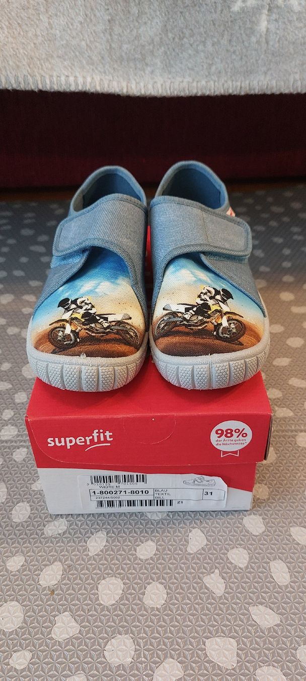 Scarpe per ragazzi: Superfit Jungen Bill Hausschuh – Nuovo e nell'imballaggio originale da Glattfelden venduto da Roman2504 1