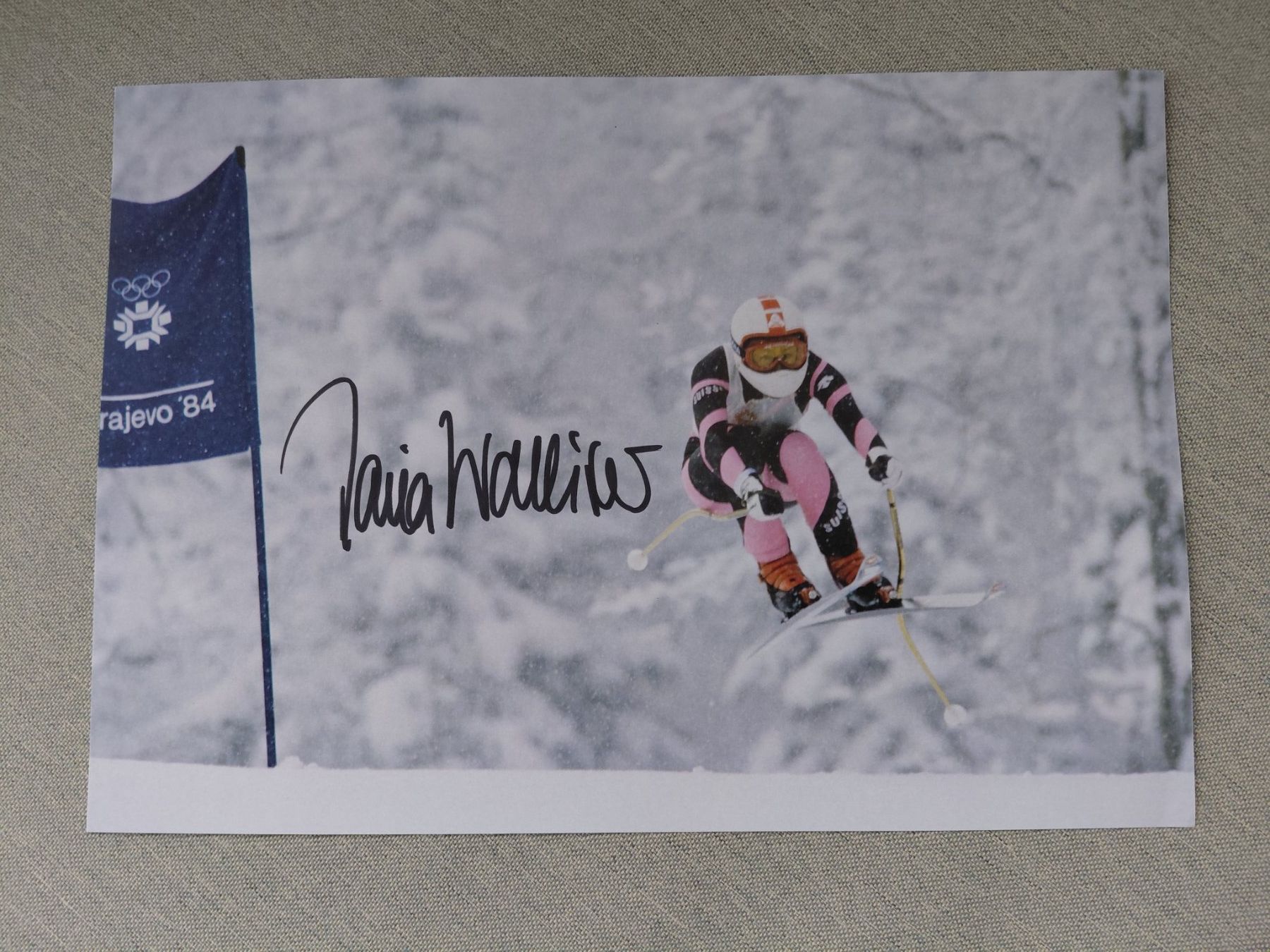 Autographes: Autogramm Maria Walliser – D'occasion à Schmerikon par Olympia04