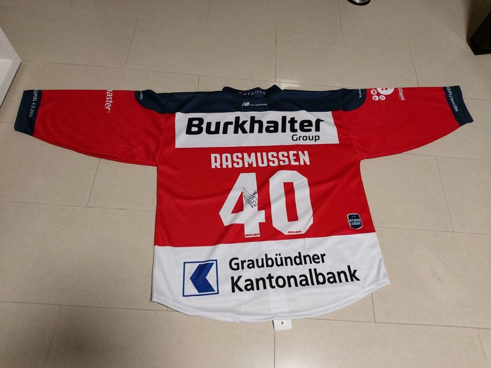 HCD Trikot Nachhaltigkeitsspiel #40 Rasmussen (Neu (gemäss Beschreibung ...