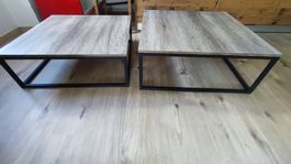 Doppelter Sofa-Beistelltisch zu verkaufen