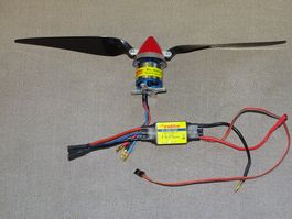 BL Motor / Regler Set mit Klappschraube  280g 3S