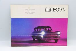 Fiat 1800 B 1966 Prospekt